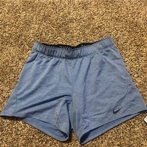 Women’s blue Nike shorts